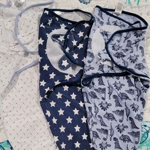 3 M/L 3-6 month swaddle lot